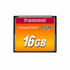 TRANSCEND INFORMATION TS16GCF133 FLASH MEMORY CARD - 16 GB - COMPACTFLASH CARD - 3.3/5 V - ATA - 21.5MB/S
