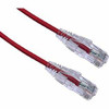 AXIOM C6BFSB-R1-AX AXIOM 1FT CAT6 BENDNFLEX ULTRA-THIN SNAGLESS PATCH CABLE 550MHZ (RED)