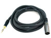 MONOPRICE, INC. 4762 XLR M TO 1/4INCH TRS M 16AWG CABLE10FT