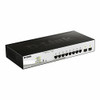D-LINK SYSTEMS DGS-1210-10P DGS-1210 SERIES SMART MANAGED 10-PORT GIGABIT POE SWITCH INCLUDING 2 GIGABIT SFP
