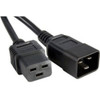 UNIRISE USA, LLC PWCD-C14C15-15A-06F-BLK 6FT BLACK C14-C15 PDU POWER CORD, SJT, 15AMP, 250V