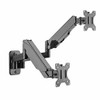 SIIG, INC. CE-MT2M12-S1 PREMIUM ALUMINUM GAS SPRING WALL MOUNT - DUAL MONITOR