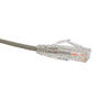 UNIRISE USA, LLC CS6-07F-GRY 7FT CAT6 CLEARFIT SLIM PATCH CABLE GRAY