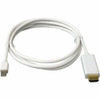 UNIRISE USA, LLC MDPHDMI-10F-MM THIS MINI DISPLAYPORT MALE TO HDMI MALE CABLE ALLOWS YOU TO CONNECT A DEVICE WIT