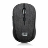 ADESSO IMOUSES80B ADESSO 2.4GHZ WIRELESS BLACK  FABRIC MINI OPTICAL MOUSE , 5-BUTTON ,  FABRIC SUR