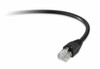 UNIRISE USA, LLC PC5E-02F-BLK-S 2FT BLACK CAT5E PATCH CABLE, UTP, SNAGLESS