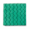 Rubbermaid 111937 Rm Q620 Microfiber General Purpose Cloth 16X16 Green 12/Cs