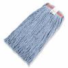 Rubbermaid 121452 Rm F516 Prem Cut End Blend Mop 16Oz 1" Blue 12/Cs