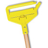 Rubbermaid 114844 Mop Handle Invader Wet Mop Handle 60" L wood with yello