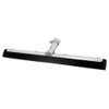 Unger 335414 Water Wand Standard Floor Squeegee, 18" Wide Blade, Black Rubber, Insert Socket