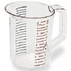 Rubbermaid 162085 Rm 3216 Bouncer Measuring Cup 1Qt 6/Cs