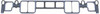 SIERRA 180488 INTAKE GASKET   27-807473A 1