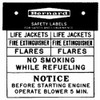 BERNARD ENGRAVING IL04 SAFETY LABEL SET 8/PK