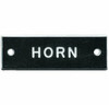 BERNARD ENGRAVING IP009 NAMEPLATE-HORN PKG/5