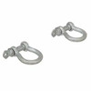 SEACHOICE 43051 ANCHOR SHACKLE-GALV-1/4 2/PK