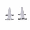 ATTWOOD MARINE 62456 HOLLOW BASE CLEAT  6  (1 PAIR)