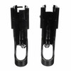 ATTWOOD MARINE RH4646 ECONOMY ROD HOLDER-BLACK 2/PK