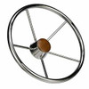SEACHOICE 28551 SS DESTROYER STEERING WHEEL