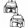 SEACHOICE 12441 ILL.RKR SWTCH-3 POS(ON/OFF/O