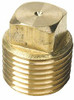 SEACHOICE 18760 BRASS PLUG ONLY-1/2 @12 (BULK)
