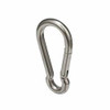 SEACHOICE 36851 SFTY SPRING HOOK-SS-1/4X2 1/2