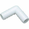 SEACHOICE 18211 90 DEG ELBOW-WHT-3/4  I.D.HOS