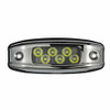 SEACHOICE 5003591 WTR DRAGON W/SS COV 6LED WHITE