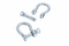 SEACHOICE 43071 ANCHOR SHACKLE-GALV-3/8 -2/PK