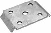 SEACHOICE 55161 HD AXLE U-BOLT PLATE-1/4 (1/2