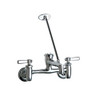 Chicago Faucets 897-CP Hot and Cold Water Sink Faucet Chicago Faucets 897-CP Hot and Cold Water Sink Fa