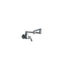 Chicago Faucets C332DJ13ABCP 332-DJ13AB Wall Mounted Pot Filler Faucet with Lever Handle and, Chrome