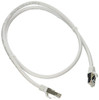 C2G 916 C2G 3FT CAT6 SNAGLESS SHIELDED (STP) NETWORK PATCH CABLE - WHITE