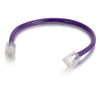 C2G 4217 C2G 7FT CAT6 NON-BOOTED UNSHIELDED (UTP) NETWORK PATCH CABLE - PURPLE