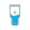 WF WH727XLC HP Designjet T920, T1500, T2500 (HP 727) - Wide Format Inkjet Cartridge, Cyan (High Yield)