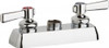 Chicago Faucets CW4DLES369AB Chicago Faucet Deck Mount Workboard faucet with Less Spout, 4"