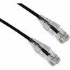 AXIOM C6BFSB-K6-AX AXIOM 6FT CAT6 BENDNFLEX ULTRA-THIN SNAGLESS PATCH CABLE 550MHZ (BLACK)
