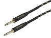 MONOPRICE, INC. 601450 T/S (1/4 )MALE CABLE - BLACK & GOLD 50FT