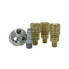 MILTON INDUSTRIES INC MIS-221 MANIFOLD KIT 3-IN-1 5 PC 1/4 NPT M STYL
