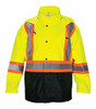 SAS  SAFETY CORP SA690-1520 RAIN JACKET CLASS 2 YELLOW XL