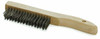 TITAN TL41228 BRUSH STAINLESS STEEL SHOE HORN WIRE