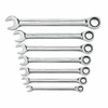 APEX TOOL GROUP GWR9417 WRENCH SET COMO RATCH SAE 12 PT 7 PC