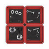 E-Z RED COMPANY EZTRAY-QRD MAG PARTS TRAY RED