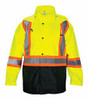 SAS  SAFETY CORP SA690-1519 RAIN JACKET CLASS 2 YELLOW LG