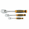 APEX TOOL GROUP GWR81207T 3PC RATCHET SET W/CUSHION GRIP