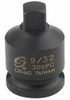 SUNEX INTERNATIONAL INC SU309PC SOCKET MALE PIPE PLUG 3/8 DR 9/32