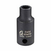 SUNEX INTERNATIONAL INC SU308MRD SKT 3/8 DR 8 MM SEMI DEEP IMP