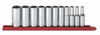APEX TOOL GROUP GWR80563 SKT SET 3/8 DR 12 PT SAE DEEP 11 PC