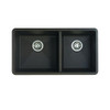 Blanco B441129  33 UC DBL BOWL GRAN SINK CABR Heat Resistant - Go ahead, toss in a hot pan. Thr