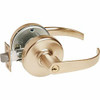 CL3851 Entrance Lockset Entrance with Pricneton Lever, 612 Satin Bronze, ANSI Strike, 2-3/4 Backset, Keyed Random C/R SDL X ANSI X B234 X L4 KWY X KEYED R