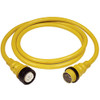 Marinco 50Amp 125/250V Shore Power Cable - 25 - Yellow